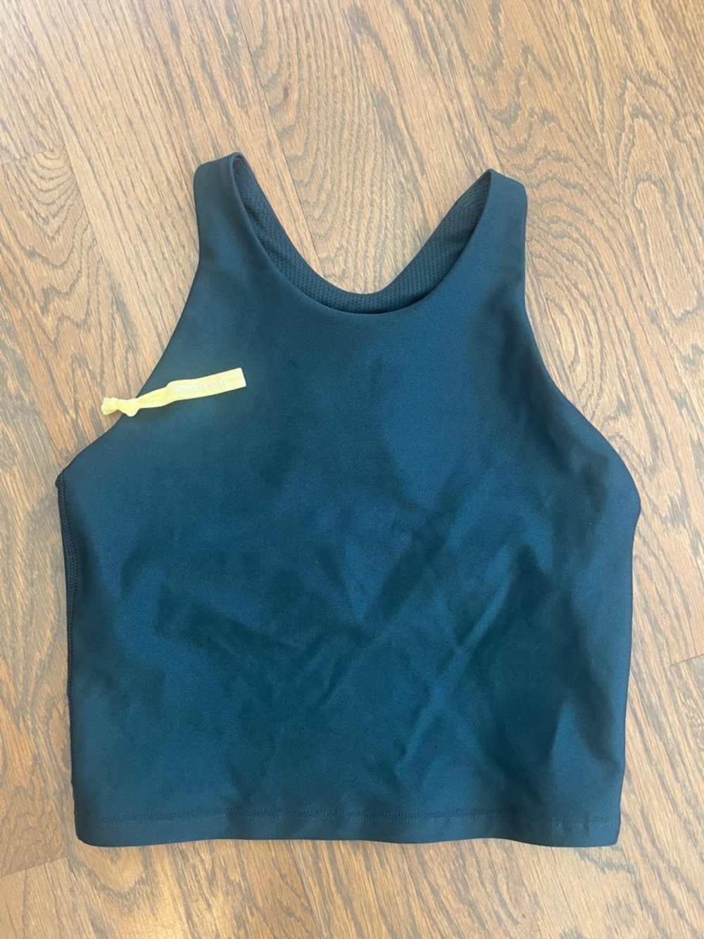 Athleta Girl Long Distance Bra in Forest Green